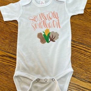 Laughing Giraffe brand “Southern Sweetheart “,  onsie, 6-12 months.
